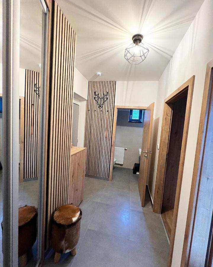 U Jelena Harrachov - Rodinny Apartman U Lesa S Garazi エクステリア 写真